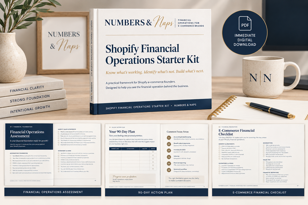 Shopify Financial Operations Starter Kit