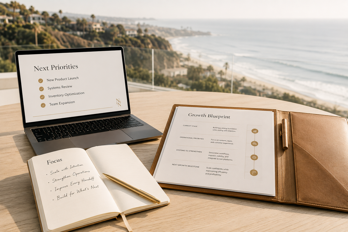Growth planning — next priorities and growth blueprint